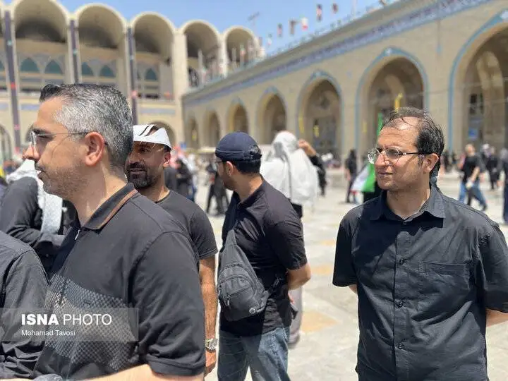 چهره های سینمایی هم برای وداع آمدند  -  ببینید