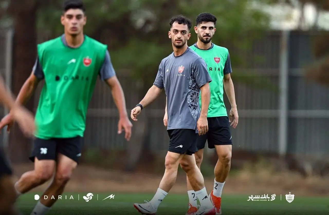 تصاویر نخستین تمرین پرسپولیس با مهدی تارتار