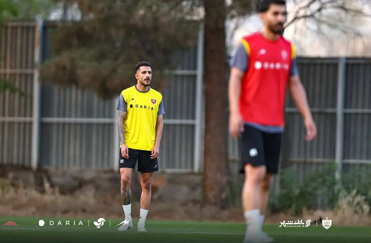 تصاویر نخستین تمرین پرسپولیس با مهدی تارتار