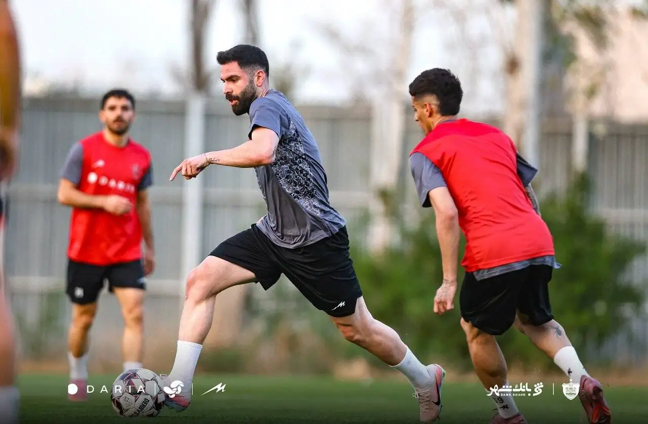 تصاویر نخستین تمرین پرسپولیس با مهدی تارتار