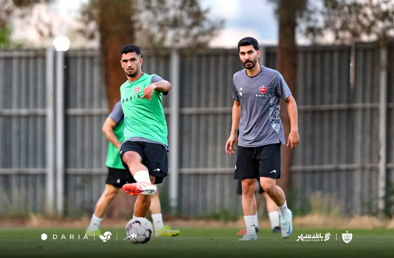 تصاویر نخستین تمرین پرسپولیس با مهدی تارتار