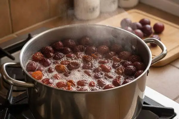 درست کردن رب آلوچه خانگی