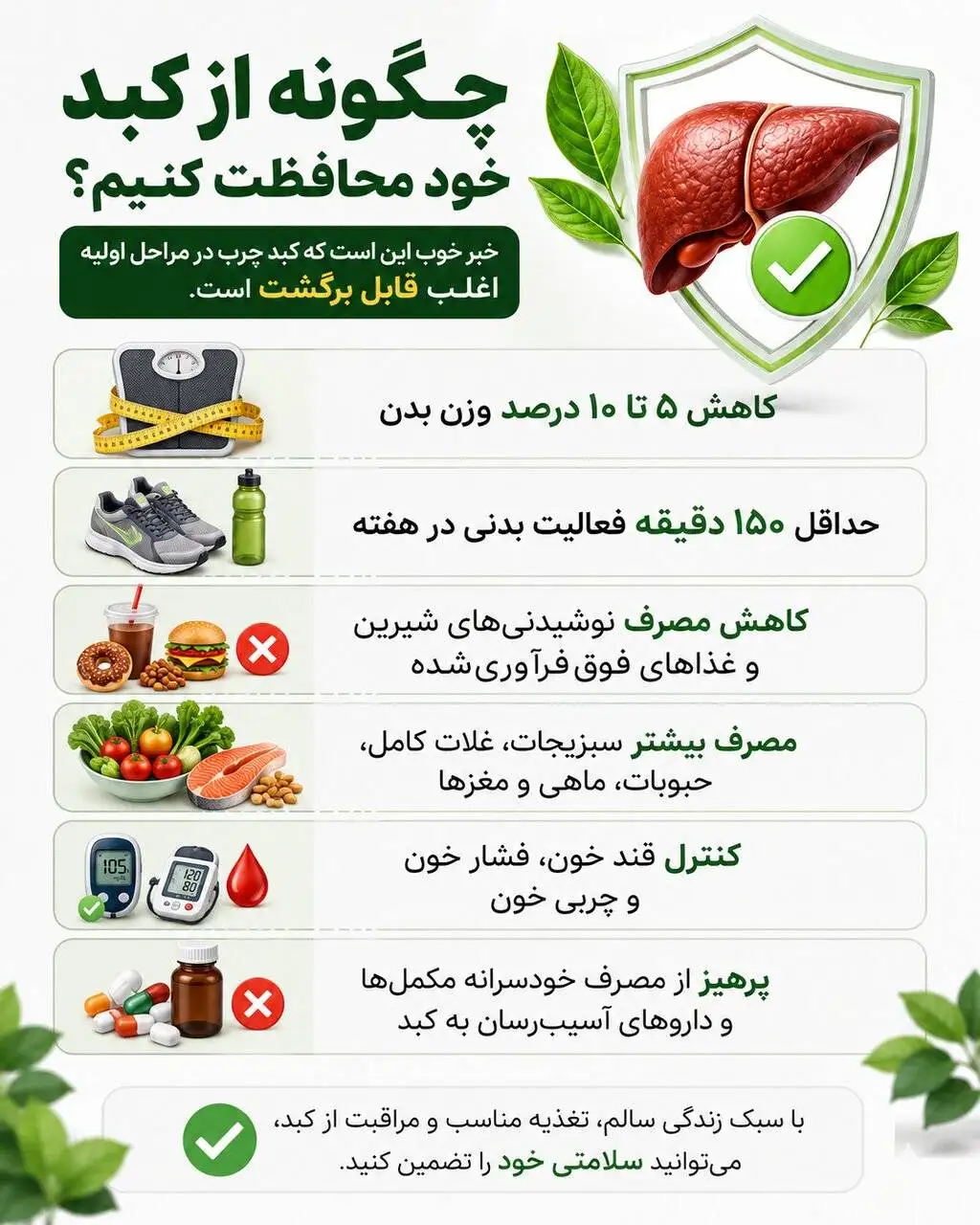 اگر این علائم را دارید، شاید کبدتان چرب شده باشد - چگونه از کبد خود محافظت کنیم؟
