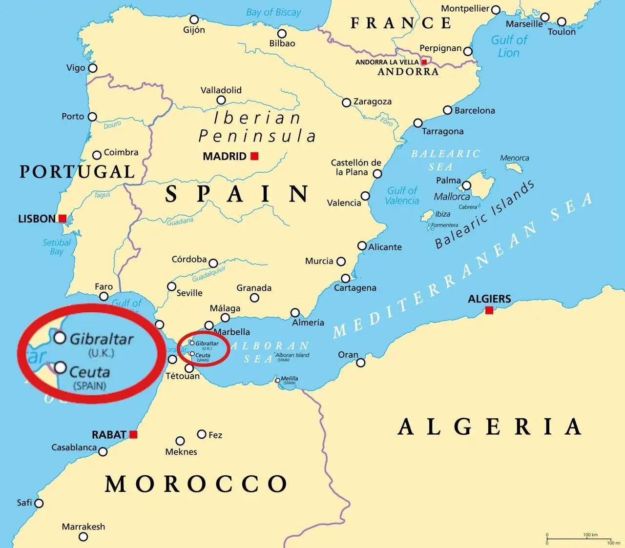 سبته (ceuta)؛ برون بوم اسپانیا در قاره آفریقا و گلوگاه ژئوپلیتیک مدیترانه  -  همه چیز در مورد شهر-دولتی که کانون اختلافات مراکش و اسپانیاست