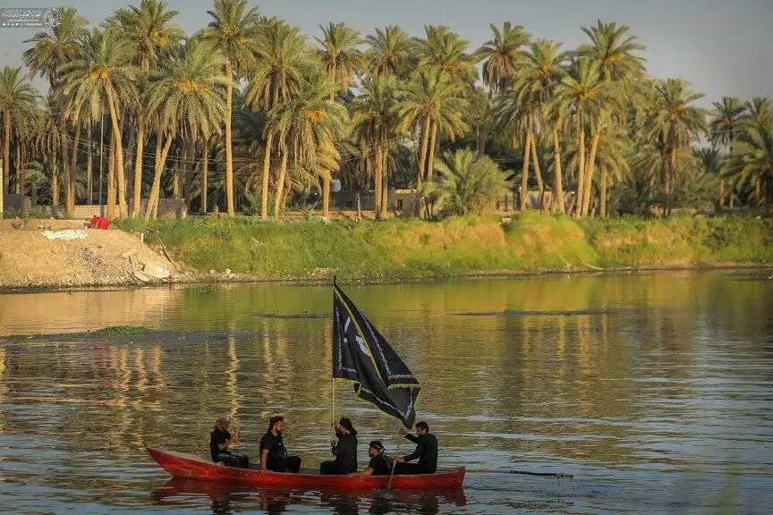 آن راه دیگر - (طریق العلما) به عنوان سرسبزترین مسیر پیاده روی اربعین، میزبان زائران است