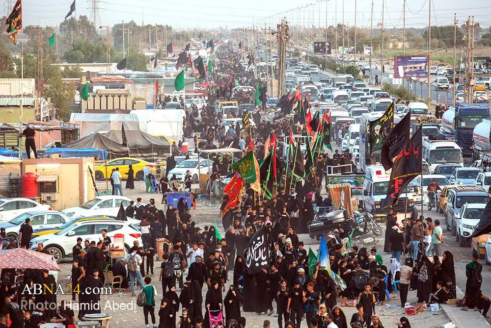 آخرین عمود - تصاویری از خیل مشتاقان و زائران اربعین حسینی که برای تجدید پیمان با سیدالشهدا(ع) راهی کربلا شده اند