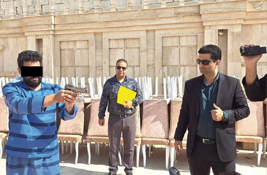 قاتل قهرمان کراسفیت: هنوز آتش کینه ام خاموش نشده - محسن اسدی از کمرش کلت بیرون کشید - تصاویر