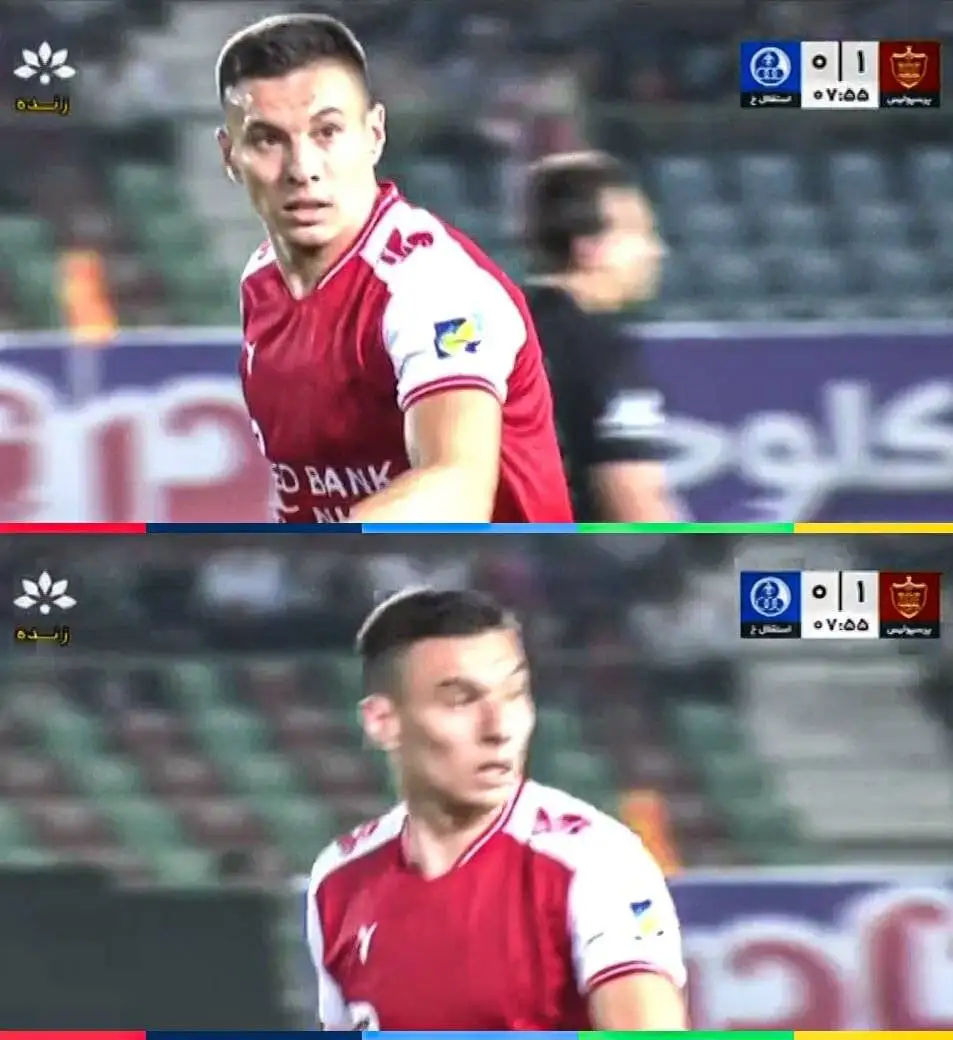 عکس - بازیکن پرسپولیس بی نام و نشان شد!