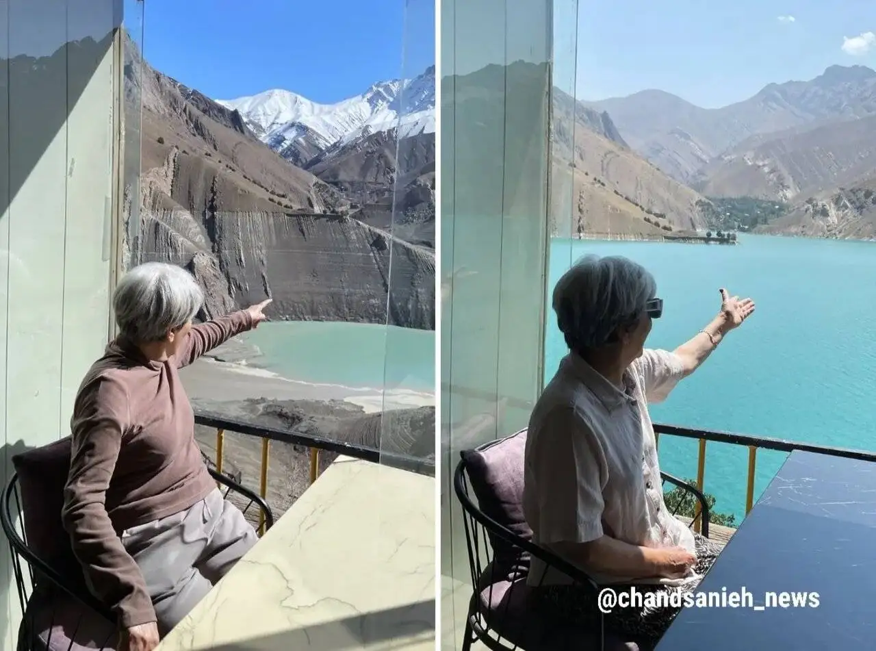 تصویر - واضح ترین قاب از احیای سد کرج پس از شش ماه