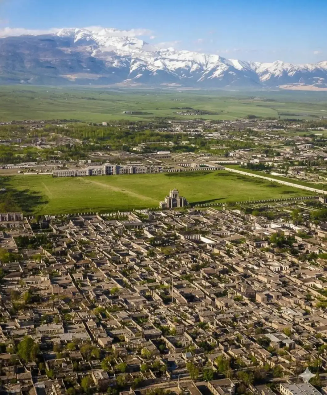عکس هوایی نادر از تهران در سال 1924؛ پایتخت ایران در دوره قاجار از نگاه یک خلبان سوئیسی