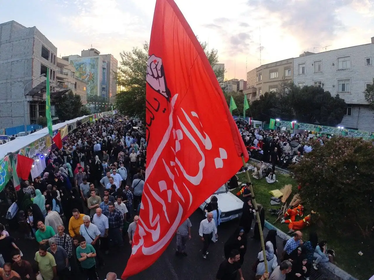 تصاویری از جشن مهربانی در پایتخت