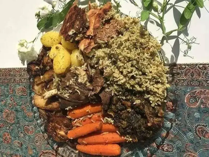 برای یک بار سبزی پلو را به روش سمنانی ها درست کنید، طعم بی نظیری دارد