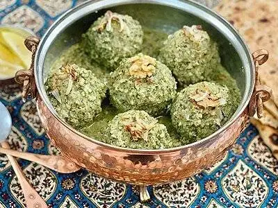 این کوفته شیرازی با همه کوفته ها فرق دارد؛ درست کردن کوفته سبزی مجلسی