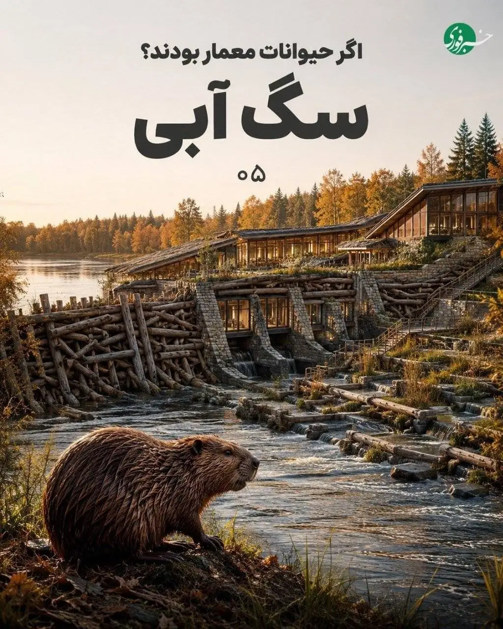 تصاویر  -  اگر حیوانات ساختمان می ساختند چه شکلی میشد؟ معماری هایی که از دل طبیعت الهام گرفته اند