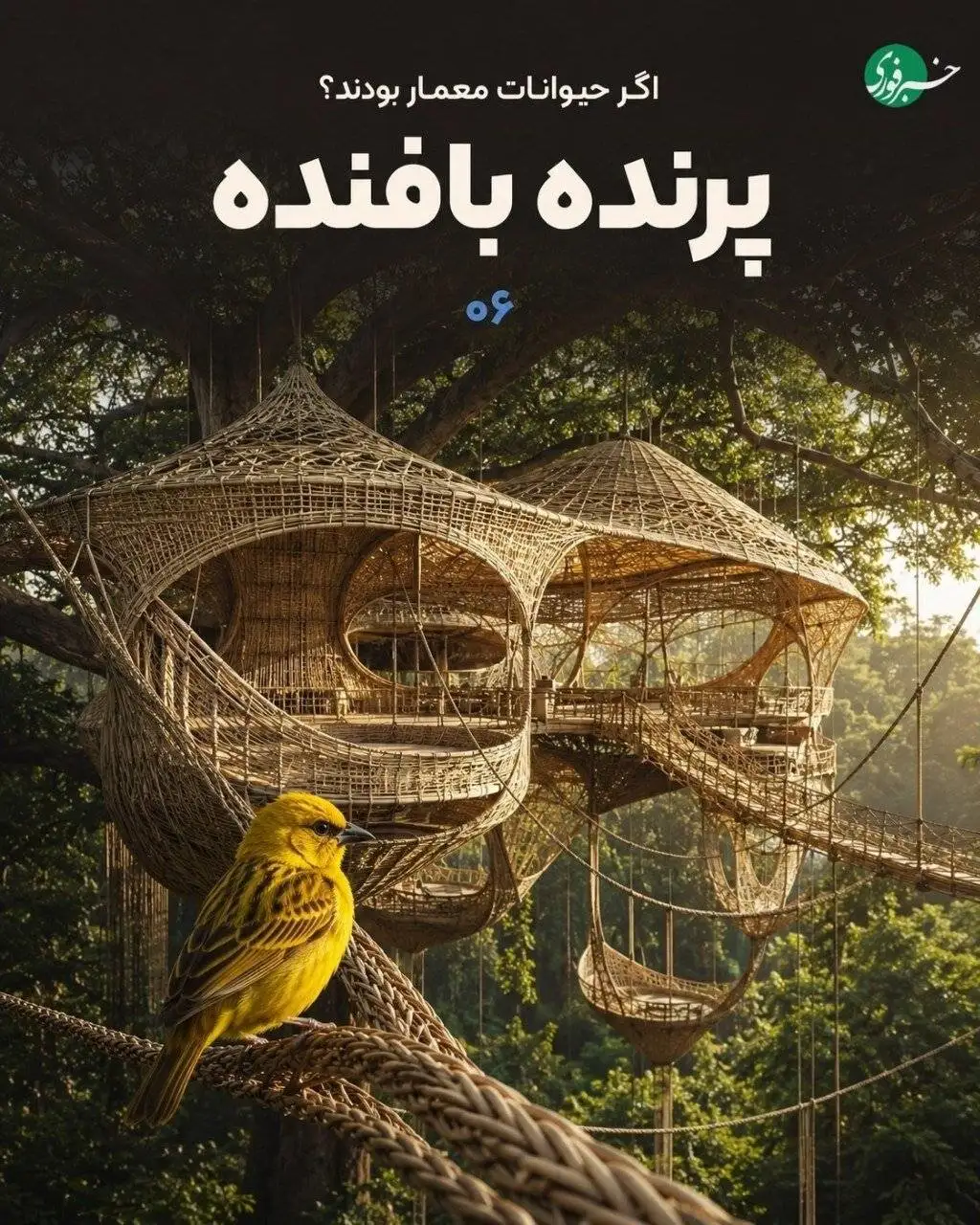 تصاویر  -  اگر حیوانات ساختمان می ساختند چه شکلی میشد؟ معماری هایی که از دل طبیعت الهام گرفته اند