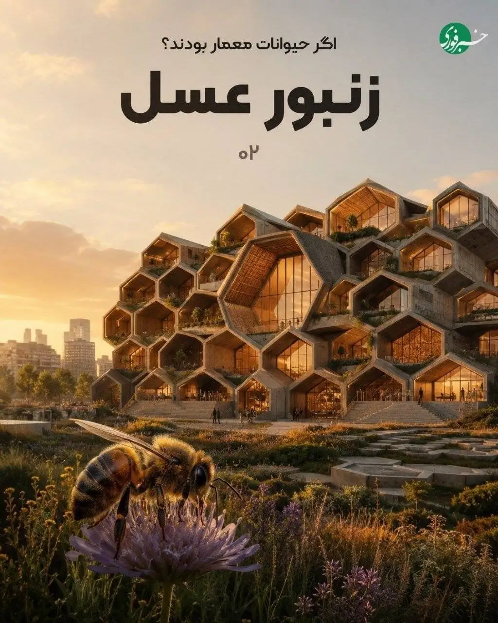 تصاویر  -  اگر حیوانات ساختمان می ساختند چه شکلی میشد؟ معماری هایی که از دل طبیعت الهام گرفته اند