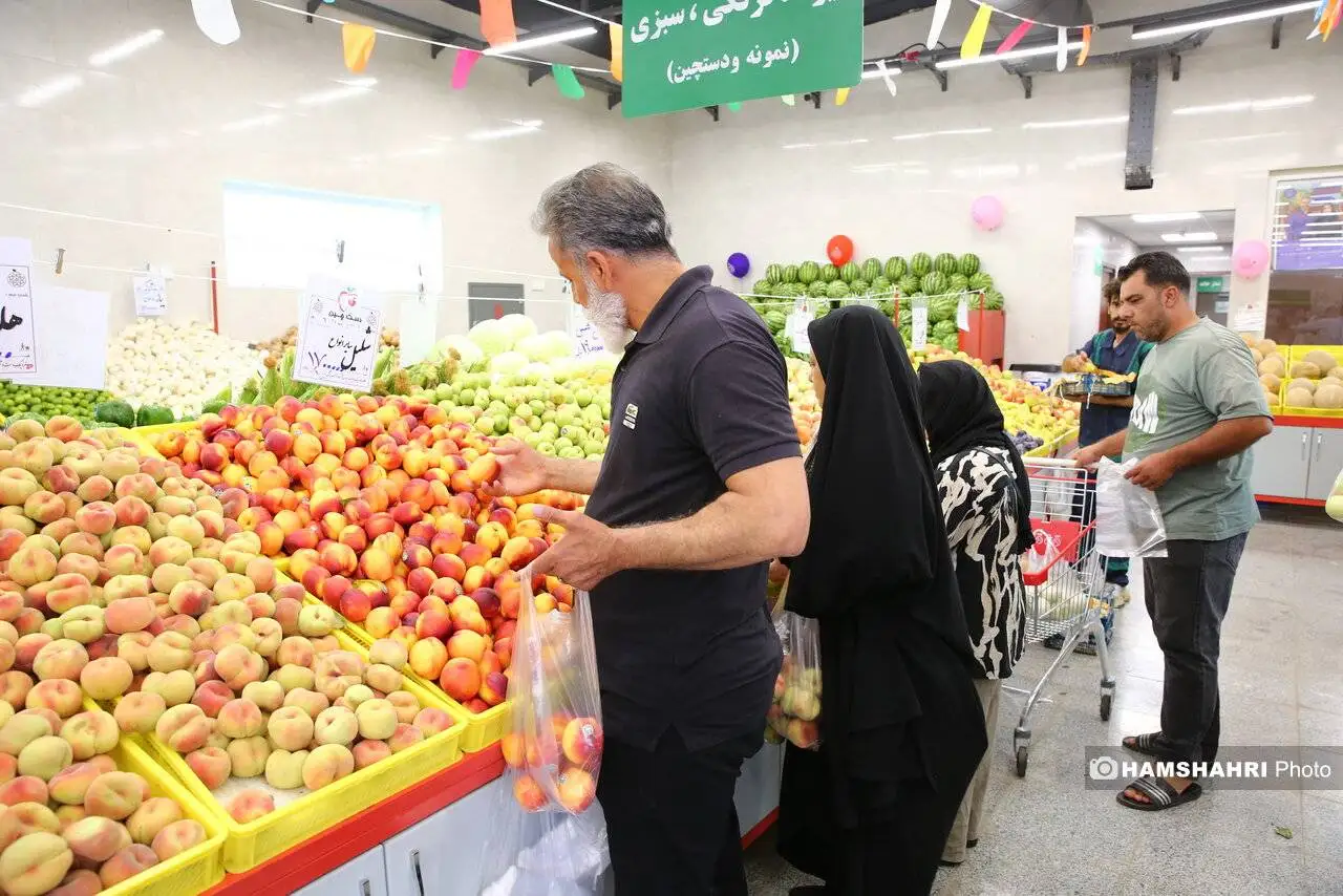 افتتاح بازار جدید میوه و تره بار مروارید