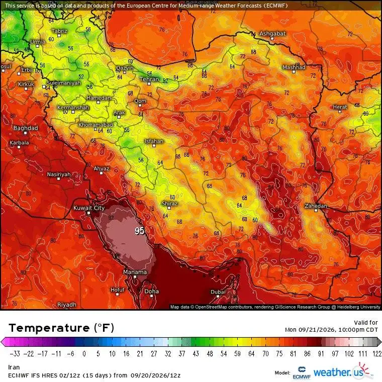 هوای گرم تا کی ماندگار است؟  -  پیش بین بارش های گسترده برای تهران؛ چهره متفاوت آسمان ایران در آخرین نقشه ها