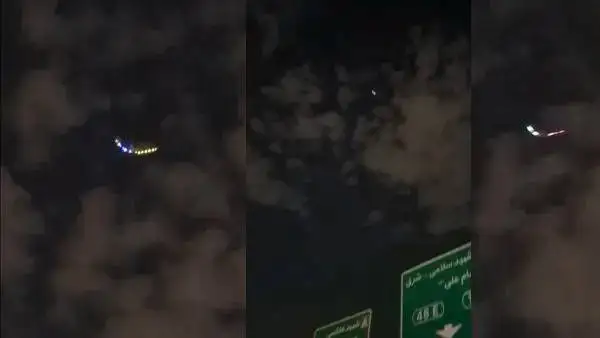 نورهای مرموز در آسمان تهران در شب 29 شهریور ؛ ufo یا پهپاد؟ تصاویر را ببینید