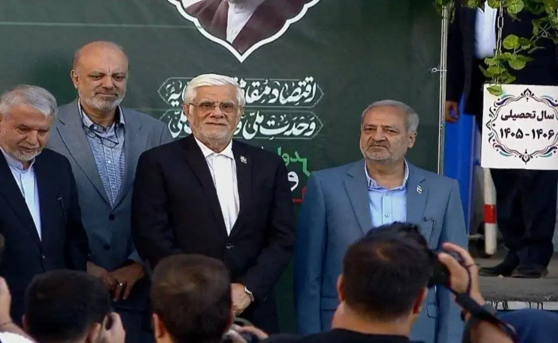 عارف پای زنگ مهر 16.5 میلیون دانش آموز  -  آیین بازگشایی مدارس ثبت ملی شد + تصاویر