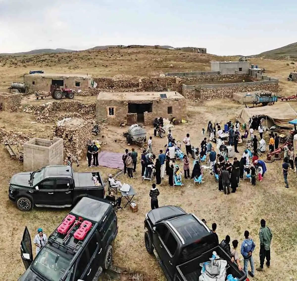نسخه آفرودهای مهربانی - کاروان پزشکان از مطب تا کوه و دشت