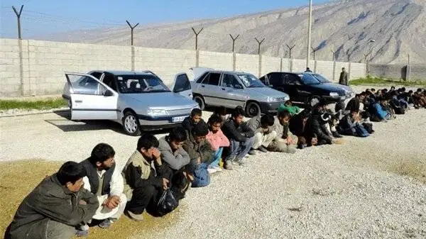 انهدام باند سازمان یافته قاچاق انسان در تهران -  عکس