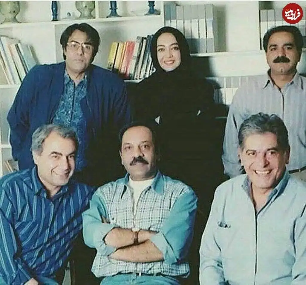 قابی دیده نشده از پشت صحنه (روانی)؛ خسرو شکیبایی، نیکی کریمی و پرویز پرستویی کنار هم + عکس