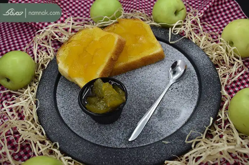 فوت و فن پخت مربای سیب خوشرنگ و خوش قوام