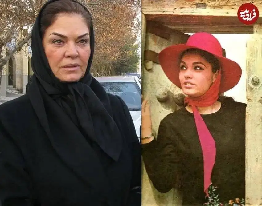 تغییر چهره بازیگر زن معروف قبل از انقلاب را ببینید