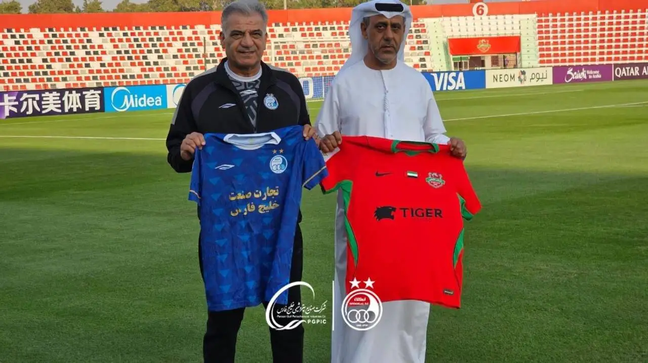 رونمایی از پیراهن استقلال و شباب الاهلی + عکس