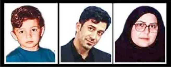 قتل 3 عضو یک خانواده  -  کودک 3 ساله بین قربانیان + عکس