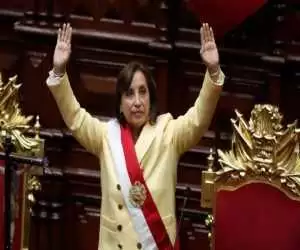 نخستین رئیس جمهوری زن در پرو سوگند خورد