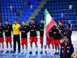 بازی جالب هندبال ایران در رقابت های قهرمانی آسیا