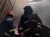 ویدیو  -  آتش سوزی شدید یک پاساژ در زاهدان
