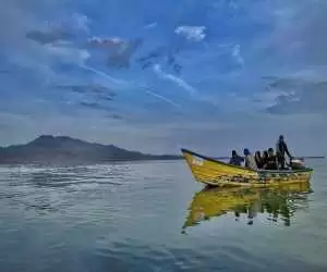 ویدیو  -  تصاویری زیبا از دریاچه پرآب ارومیه؛ حال خوب دریاچه بعد از 5 سال