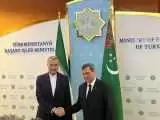 دیدار امیرعبداللهیان با وزیر خارجه ترکمنستان در عشق آباد
