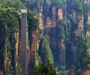 ویدیو  -  تصاویری دیدنی از بلندترین آسانسور جهان