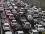ویدیو  -  ترافیک سنگین جاده چالوس به سمت تهران