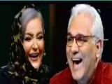 ویدیو  -  جمله جنجالی مهران مدیری خطاب به نعیمه نظام دوست؛ اگر فحش هم نبود فحش شد!
