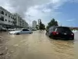ویدیو  -  ورود توده بی سابقه بارشی به امارات؛ روز را به شب تبدیل کرد!