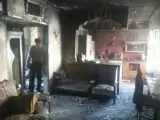 آتش در مجیدیه جان یک نفر را گرفت  -  فیلم