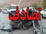 امداد رسانی اورژانس 115 به 2 مصدوم تصادف دو خودروی سواری در محور خرمشهر به اهواز