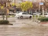 بارش تندری و شدید باران در خیابان های زاهدان + ویدیو  -  حجم بارندگی را ببینید