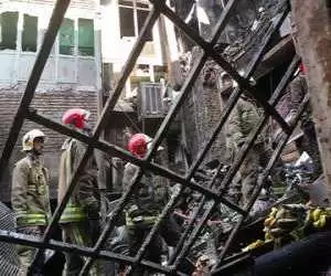 آتش سوزی مرگبار کارگاه ساختمانی در تهران -  6 کارگر فوت شدند+ جزئیات