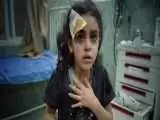 واکنش کودک چند ماهه هنگام بمباران غزه  -  ببینید