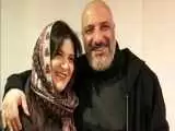 ویدیو  -  نخستین سکانس بوسیدن دو بازیگر زن و مرد در یک فیلم ایرانی؛ بوسه امیر جعفری بر پیشانی همسرش ریما رامین فر
