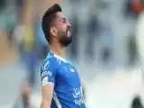 ویدیو  -  لحظه ترسناک سر به سر شدن و برخورد شدید ایمان سلیمی با بازیکن شمس آذر