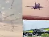 (فیلم) اوکراین یک بمب افکن راهبردی دوربرد روسیه را سرنگون کرد