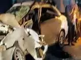4 کشته و مصدوم در برخورد خودروی سمند سورن با کامیونت