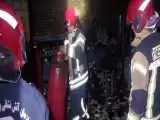 کنترل آتش سوزی ناگوار کارگاه تولید اسپری در اراک